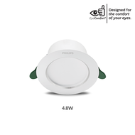 PHILIPS LED Ultra Efficient Recessed Downlight 4.8W 6.5W ( 3000K / 4000K / 6500K )