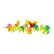 Children's Mini Dinosaur Toys - 9 Dino Toys - Mini Dinosaur Children's Toys - SNI Rubber Children's 