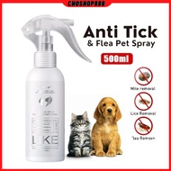 Ubat Kurap Anti Bau Busuk Anjing Kucing Gatal Kulit Luka Fungus Kutu Pets Deodorant Anti Flea Spray