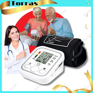 Torras Rechargeable Digital Blood Pressure Monitor Arm Type Original Meter For Accurate Measurement 