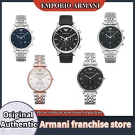 Armani (Emporio Armani) watch AR1676/AR1677/AR1828/AR1842/AR1863 black warrior three-eye chronograph same men's watch waterproof watch men's fashion watch quartz watch