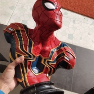 Extraordinary Steel Combat Clothes Spider-Man Hand-Made Hero Expedition Movie SurroundingGKModel Statue Chest Statue Ornaments