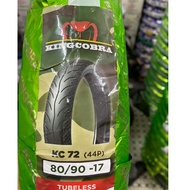 KING COBRA / CITYBOY / VRC TYRE TIRE TUBELESS TAYAR TUBELESS  70/90 SAMA 80/90 70 90 17 80 90 17 SAI