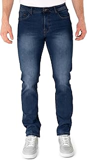 Men's Jeans – Easy to Iron – Regular Fit – Business Leisure Office – High Quality Denim Pants for Me
