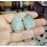 (Sertificate) 9 Tails Fox Pendant Jadeite Jade Burma Type A