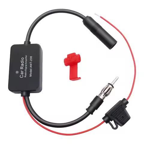 Car Radio Antenna 12V-24V FM Radio Aerials 80-108MHZ Car Antenna