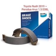 Toyota Rush 2019~ Bendix DS0304 Rear Brake Shoe Perodua Aruz