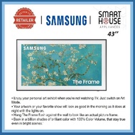 FREE SHIPPING  Samsung Frame TV 43 Inch The Frame 43" QLED Smart Lifestyle Gaming LED TV Matte Displ