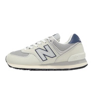 New Balance NB Casual Shoes 574 Men Women Gray Blue Classic Retro Leather Couple [ACS] U574SRR-D