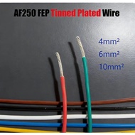 Heat Resistant FEP Tinned Plated Wire 4mm²  6mm² 10mm² High Temperature DIY FEP Electronic Signal Co