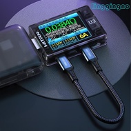 RR U3 USB Power Meter USB Tester USB Multimeter 4-24V 6A Voltage Current Capacity Ammeter Detector D