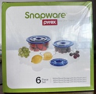 Snapware Pyrex 玻璃儲物盒 6件套裝