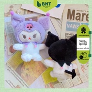 Cute Kuromi Stuffed Doll Keychain - cute kuromi shaped keychain