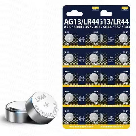 1.5V LR44 AG13 Button Cell Battery 357 SR44 LR1154 Button Coin RW82 SR1154 SP76 Batteries for Watch 