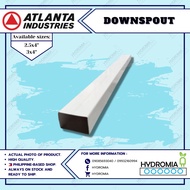 10PCS ATLANTA DURACON PVC TUBULAR DOWNSPOUT 2.5X4 3X4 8FT