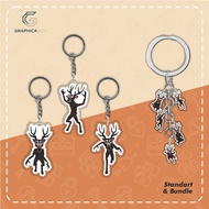 GANTUNGAN Keychain ROBLOX 99 Nights In The Forest Keychain/ - THE DEER