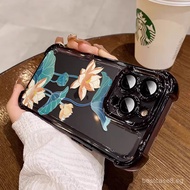 3 In1 Lotus Case For Xiaomi 1515PRO 16 16 Pro Phone Case Soft Anti fall protective Case IHV1