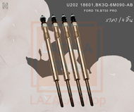 หัวเผา(ราคา/1หัว4หัว) RANGER ปี12-21 EVEREST ปี15-20 MAZDA BT-50 ปี12-20 เครื่อง2.2 3.2 #U202 18601B