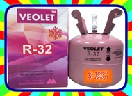 น้ำยาแอร์ R32 ยี่ห้อ VEOLET ขนาดน้ำยา 3 กก. จัดส่งพร้อมถังใหม่