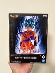 【現貨】【日本直送】［日版金證］《七龍珠》Dragon Ball  BLOOD OF SAIYANS 孫悟空 超級撒亞人 神 超藍 模型 景品