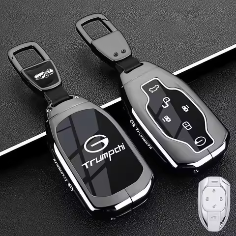 Zinc Alloy Car Key Case for GAC Trumpchi New Empow J11 J12 J13 J15 J16 GS8 GS4 GS3 M8 Keychain Cover