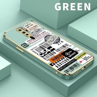 Soft Case For Oppo A9 2020 A8 A83 A91 A92 A93 A94 A95 A96 A96 5G A98 A9x Casing Graffiti Bar Code TP