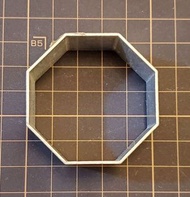 (S22)鋁質曲奇/鳳梨酥模-八角形