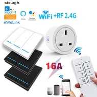 16A eWeLink Wifi Socket Smart Socket Wifi switch wireless switch support eWeLink App support Alexa G