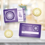 MASDORA 999.9 Gold Signature ½ Dinar ~ 2.125GM (EMAS 999.9/24K)