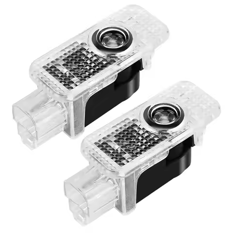 LED Car Door Welcome Light For AUDI Q3 8U Q5 8R Q7 4L Q8 A4 B5 B6 B7 B8 B9 A6 C5 C6 C7 C8 A3 8V 8P 8