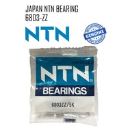 6803 ZZ NTN JAPAN BEARING 6803-ZZ- 100% ORIGINAL