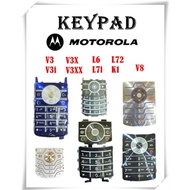 MOTOROLA KEYPAD V3/V3I/V3X/V3XX/L6/L7I/L72/K1 OLD MODEL