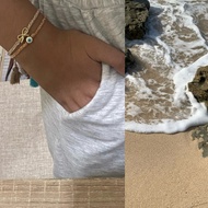 Coquette drawstring bracelet