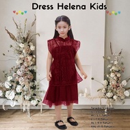 Children's Maxi Dress Brukat Driss Ansk 2026 Korean Style Luxury Children's Party Dress Drs Latest C