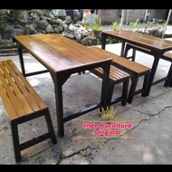 Set Meja Kursi Warung Makan Warung Kopi