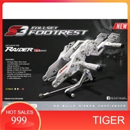 RCB Footrest S3 Series Suzuki Belang 150 / Raider 150 / Satria Footrace Double Set Racing Boy S3 S4 