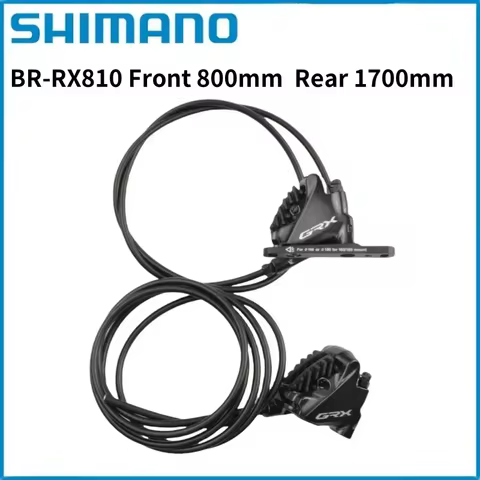 Shimano RX810 BR-RX810 Hydraulic Disc Brake Caliper Set Front 900mm/1000mm Front 800mm + Rear 1700mm