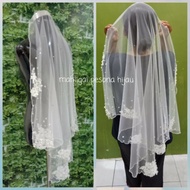Veil Nikah Veil lace Diamond Veil pengantin Veil Murah