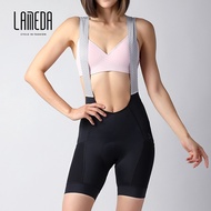 LAMEDA กางเกงขาสั้นสำหรับปั่นจักรยานพร้อมกระเป๋าของผู้หญิง,กางเกงใส่ขับขี่จักรยานเสือหมอบเสือภูเขาพร้อมกระเป๋า2ช่อง