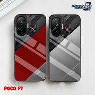 MV872 Softcase Glass poco F7 - Casing hp poco LatestF7 - Silicone Case poco ProtectiveF7 hp