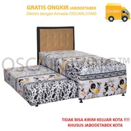 Kasur Spring Bed 2in1 Pules Super COW HB Queenstown Kasur Anak Atas