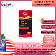 Seven Seas Cod Liver Oil Gold 100 Capsules