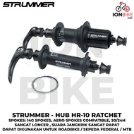 Hub Freehub Strummer HR10 20 24 Hole RATCHET Roadbike 20-24 H Free Hub 20-24H 24H 20H HR 10 Road Bik