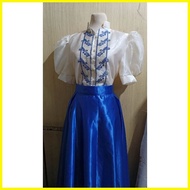 ❦ ❖ ♧ ANY COLOR LADY BARONG TOP AND SKIRT ONHAND