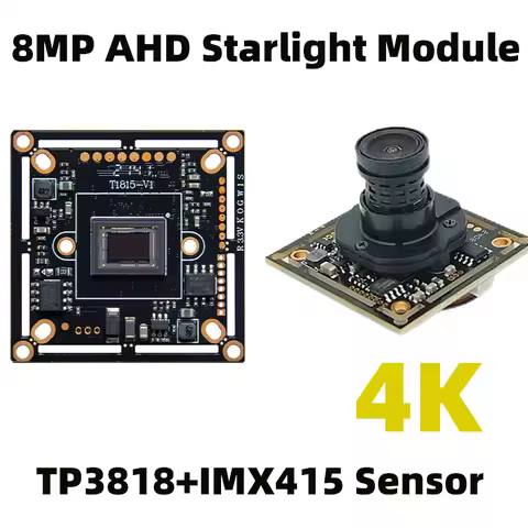 CCTV 4K Coaxial 8.0MP 1/2.8" IMX415 Starlight Sensor Coms Chip 4 in 1 HD AHD,CVI,TVI,Analog Camera M