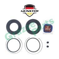 Münster Disc Brake Caliper Repair Kit Front for 04479-33130X - 61mm Toyota Harrier RX300 GS300