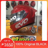 【SALE】 ✅ HOT GT PRO Metalic Red Evo Helmet (Dualvisor)