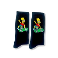 Old school patterned socks (23b=) skate socks men's socks distro socks long socks adult socks