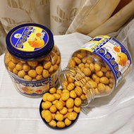 / 1 Pot）加州原野咸蛋黄芝士花生鱼皮花生 Salted Egg Yolk Cheese Peanuts 402g Fish Skin Peanuts 538g Canned High Capacity Snacks
683