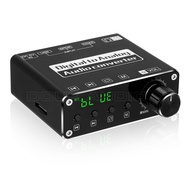 Mini Bluetooth Converter USB DAC Amp S/PDIF Fiber Digital to Analog Audio Converter